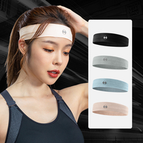 Japanese sports hair band female sweat-absorbing running headband Summer Yoga headscarf anti-sweat thin men basketball fitness guide Sweat Belt