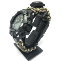 Warwolf 2 waterproof watch 3 electronic watch male Special Forces field survival mountain climbing adjustable umbrella rope sports student watch