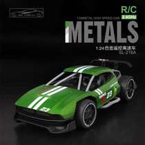 Alloy remote control racing charging wireless high-speed drift four-wheel drive car Dodge 6-year-old boy 8 childrens toy gift