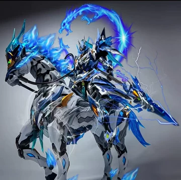 敖丙 哪吒 白起 曹仁 組み立て済み　4個セット 机甲摩动核白起魔改敖丙曹仁高达MG命运自由男孩拼装手办福袋盲盒