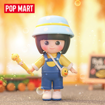 POPMART Bubble Mart Girl Head Hundred Wardrobe Series Hand-made Toys Creative Gifts