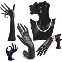 Portrait model Necklace rack Earrings ring holder Jewelry rack Storage bracket Bracelet jewelry rack Jewelry display props