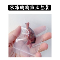 SF air transport frozen frozen quail independent packaging climbing pet horned frog high protein pet frog feed