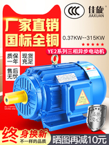 YE2 Three-phase asynchronous motor 380V copper wire motor 0 55 0 75 1 1 1 5 2 2 3 4KW speed regulation