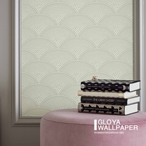 British original imported wallpaper 100% genuine small pattern fan wallpaper high grade paper background wall wallpaper