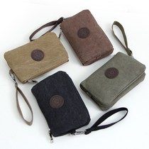 Hand Grab Bag Sails Bag small bag Jane about three layers Handbags Mens casual handbag lady Zero money hand grip bag