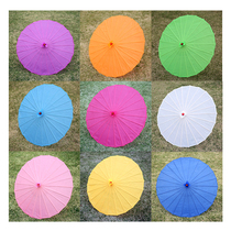 China Wind Dance Umbrella River South Wind Decoration Umbrella Craft Umbrella Silk Cloth Umbrella Sturdy Ceiling Prop Oil Paper Umbrella Wedding umbrella