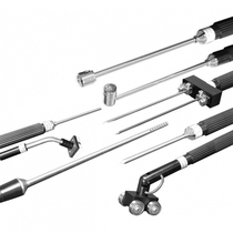 RIXEN vertical type special thermocouple magnetic adsorption roller type air liquid thermocouple probe import
