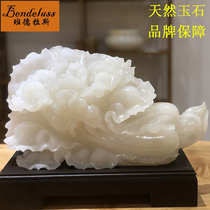 Banderas cabbage ornaments natural jade crafts office ornaments high-end opening housewarming new home gifts