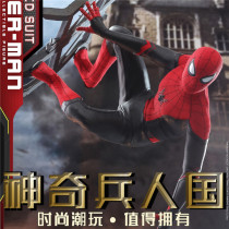 Spot Hottoys HT MMS542 1 6 Spider-Man Heroes Expeditions Red Black Upgrade Wardress Edition