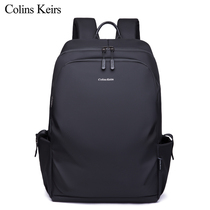 Collins Keirs backpack mens shoulder bag business Tide brand leisure computer bag large capacity College student Bag Men