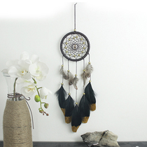 Dreamcatcher finished product handmade diy forest shop Flutter catch net Bedroom dream bell Girl heart hanging charm hanging gift