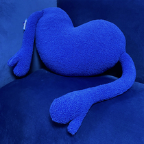 APUNCHLINE lamb velvet Hug Me love pillow pillow plush toy Klein blue couples