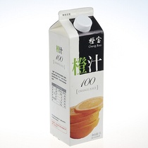 Orange orange juice 1L * 12 boxes of orange pineapple juice juice 1000ml a box price Bar bartender grapefruit juice