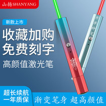 Laser pen high-power rechargeable laser light green pointer long-range infrared sales pen laser light flashlight
