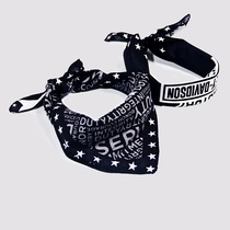 Hip-hop sunscreen headscarf Motorcycle baotou hat Men and women street hipster sports hair accessories hairband hiphop hip-hop square towel