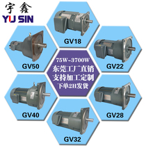 Factory pin vertical gear motor GV75-3700W gear motor AC gear motor