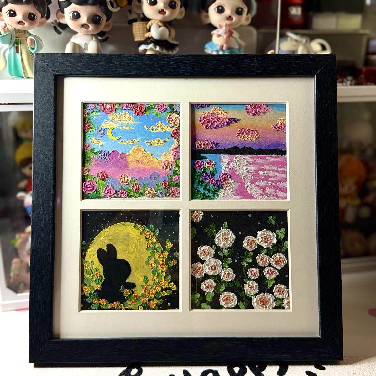 美乐蒂九宫格油画-美乐蒂九宫格油画促销价格、美乐蒂九宫格油画品牌- 淘宝