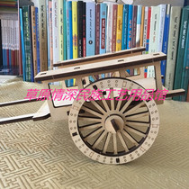 Niu pull car puzzle Le Le car model puzzle Mongolian childrens educational toys Inner Mongolia crafts