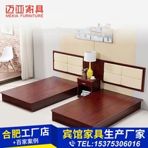 Hefei Maia Guest House Furniture Pets Full House Guesthouse Bed Suit Hotel TV Cabinet Table Wardrobe Single Apartment