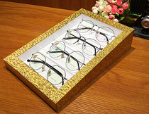 Nine degree creative YP001 flash gold acrylic polygrid storefront glasses storage display props display box