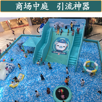 Indoor Million Ocean Ball Pool Naughty Fort Childrens Paradise Large Slide High-end Fence Playground Equipment