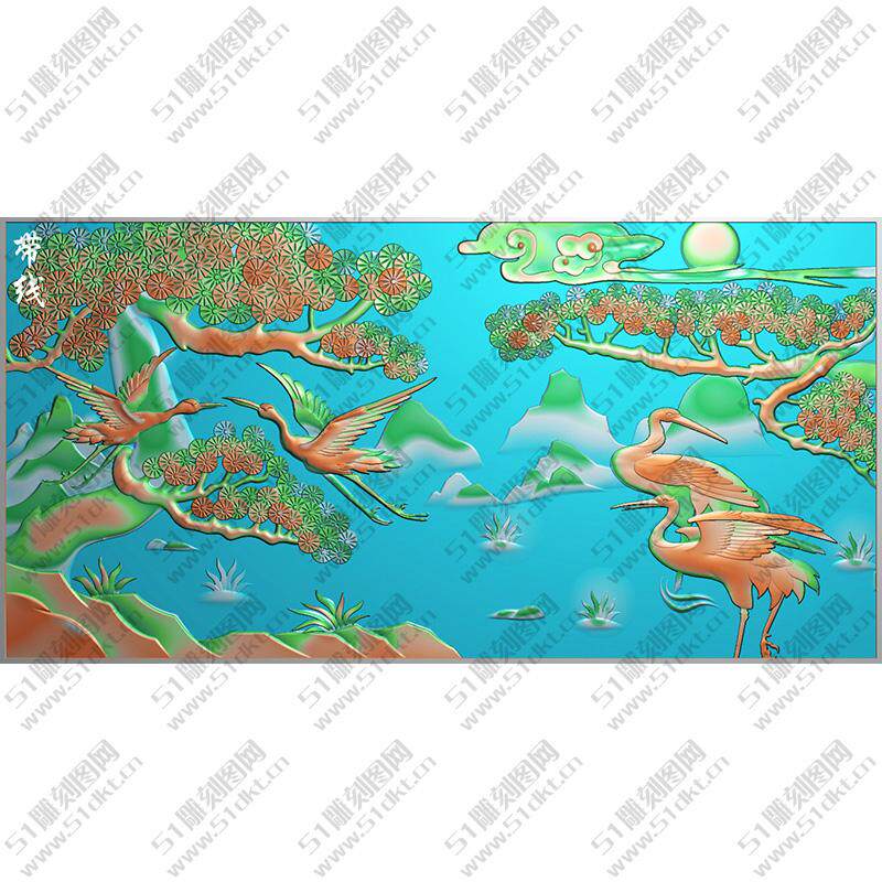 松鹤延年挂画-松鹤延年挂画促销价格、松鹤延年挂画品牌- 淘宝