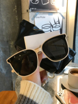 Sunglasses womens big face seaside net red couple gm sunscreen UV sunglasses men 2021 new fashion summer