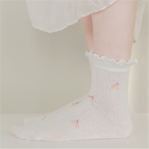 Maternity month socks summer thin 56 July pure cotton loose breathable deodorant Korean version of moon products pregnant women socks
