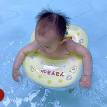 Infant swimming ring 6 months old underarm thickening anti-flip inflatable life-saving circle young child double-layer U-shaped waist ring