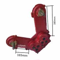 Agricultural machinery Multi-function trencher Four-wheel drive micro tiller Rotary tiller Rear rotary machine variable speed gearbox