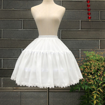 Cospy spring and summer cool fish skirt support tower lolita adjustable lint soft sister skirt
