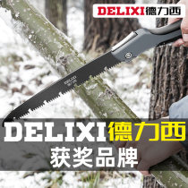 Delixi Saw Tree Saw Woodworking Quick Wood Manual According to Artistic Wood Small Handheld Folding Hand Saw