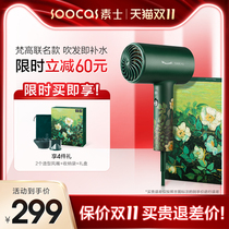 Suth electric hair dryer household high-power dormitory negative ion hair care girl style quick-drying blower Van Gogh