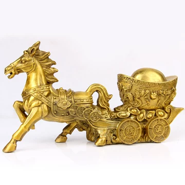 稀少珍品 銅製金鍍 寶石象嵌 馬拉車 文房置物 賞物 稀少 館蔵珍品 马车拉元宝-马车拉元宝促销价格、马车拉元宝品牌- 淘宝