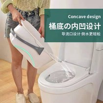 Multifunction plastic wash mop bucket rectangular home folding tug bucket water storage with car wash mop bucket single barrel