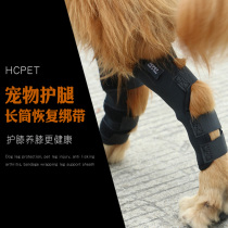 Pet leg guard Knee cover Protective cover Teddy dog surgical injury fixed dog foot Golden retriever large dog leg protector