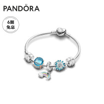 Pandora Pandora Lucky Rainbow Bracelet Set ZT1234 Light Luxury Simple Fashion