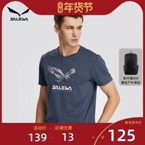 SALEWA SALEWA T-shirt men 2021 summer New Eagle label casual print short sleeve t-shirt