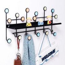 Hook Rack Creativity Entrance Door Home Wall-mounted Genguan Key Containing Wall Wall Bag Clothing Hanging Clothes Hook