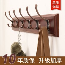 Hanging clothes hanger wall-hanging wall hanging clothes hooku hood hook door rear wall hanging creative genguan indoor row hook free to punch home