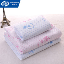Baby isolation cushion waterproof and breathable washable child pure cotton bifacial large number thickened anti-leakage diaper wet summer winter mattress