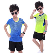 Quick-drying volleyball suit suit Mens and womens short-sleeved volleyball suit Training game team uniform Student sports game uniform