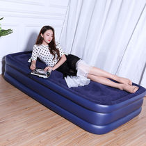 Single air mattress double inflatable bed outdoor mattress home padded lazy bed escort bed folding bed