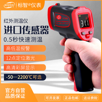 Biaozhi infrared thermometer Industrial thermometer High precision water temperature oil temperature measuring instrument Kitchen baking thermometer