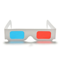  Spot 3D glasses Paper red and blue glasses 3D three-dimensional glasses Disposable paper 3D glasses