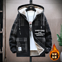 2022 new spring and autumn denim jacket masculiny thicken thickened dinghy loose jacket mens clothing teen cotton clothes
