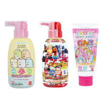 Japan imported Bandai children baby shampoo conditioner three-in-one bath 300ml silicone oil-free shampoo