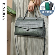 Leather womens bag 2021 new fashion summer explosion style shoulder messenger bag light luxury atmosphere cowhide womens handbag