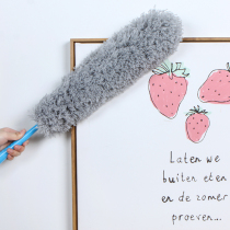 Feather duster dust removal long handle household car Ash cleaning tool retractable dust dust removal dust dusting can not be extended